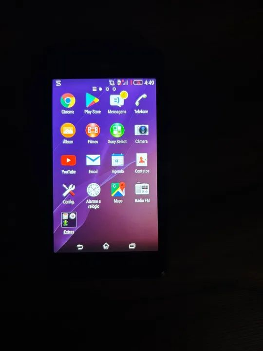 Celular Sony Xperia S - Tela Quebrada