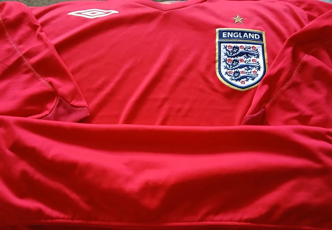 CAMISA SELECAO INGLATERRA UMBRO 2006 NOVA FRETE GRATIS - Foto 2