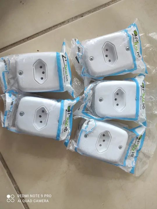 05 Tomadas Simples 10A Sistema X - Foto 2