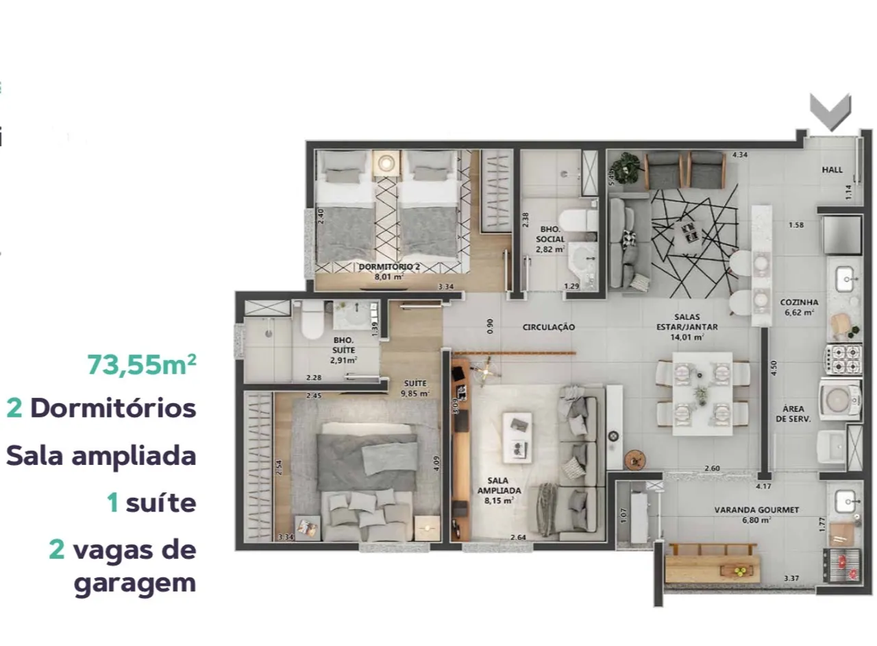 Oportunidade Repasse Persona Residence