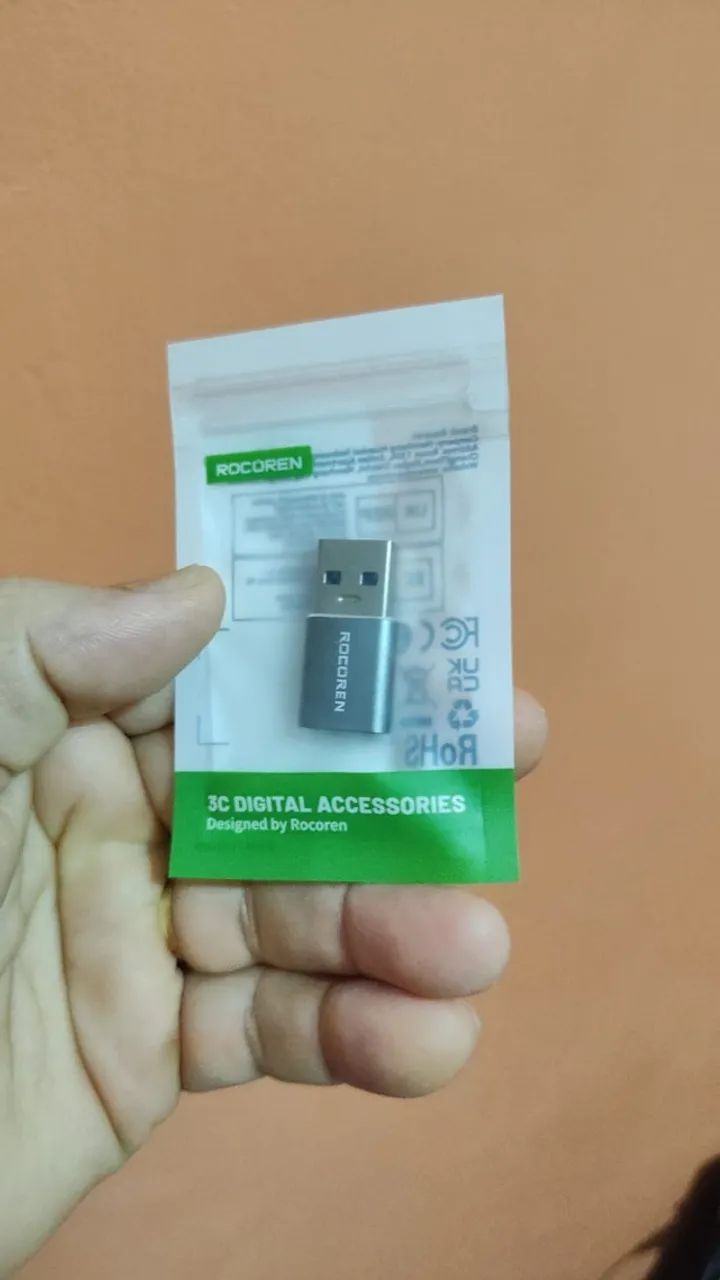 Adaptador Conector OTG Tipo USB 3.0 - Novo - Foto 3
