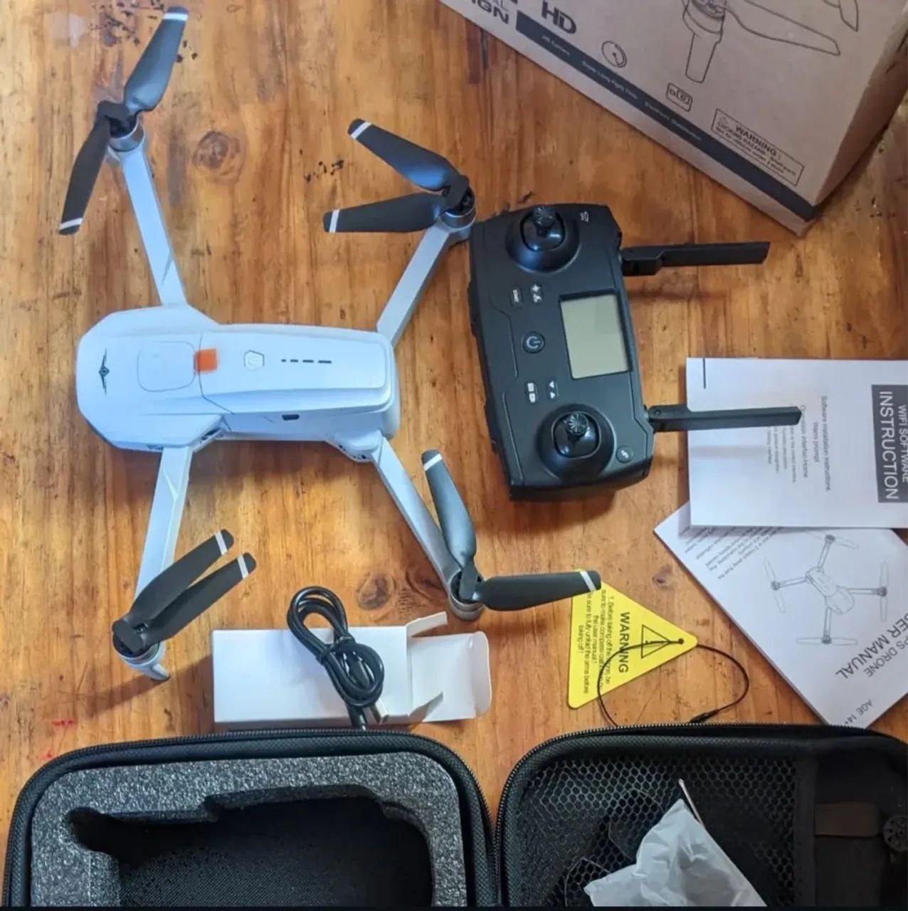 Drone Kf 102 com Câmera HD e Controle Remoto - Foto 3