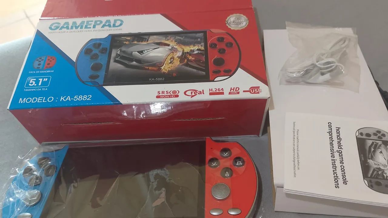 Console Portátil de Jogos KA-5882