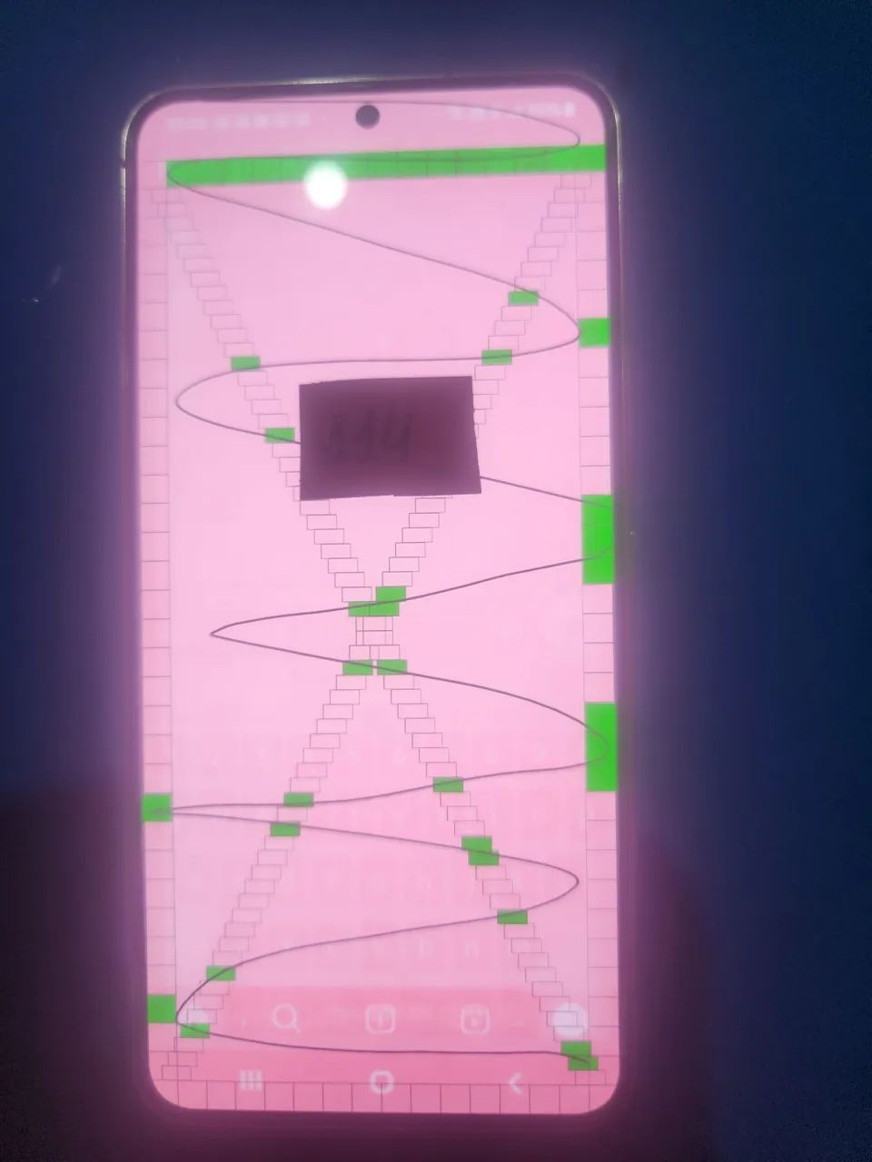 Somente o Display Tela do s22 s901E 