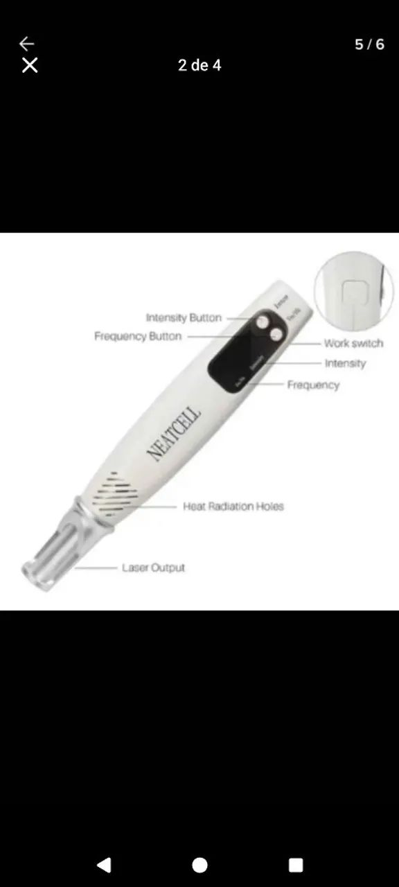 Caneta Laser para Remoção de Tatuagens e Manchas - NEATCELL - Foto 3