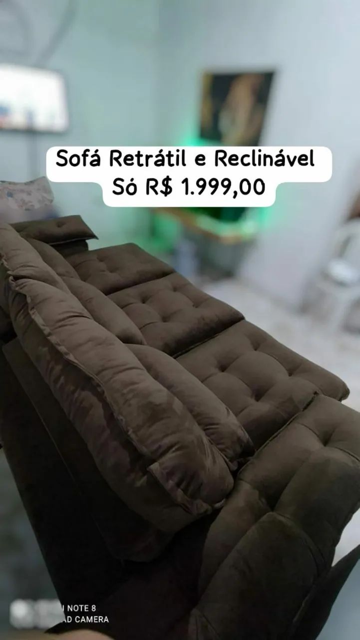 Quer Comprar Sofá Retrátil Novo? Só aqui Diretamente da Fábrica (Sem Intermediários)