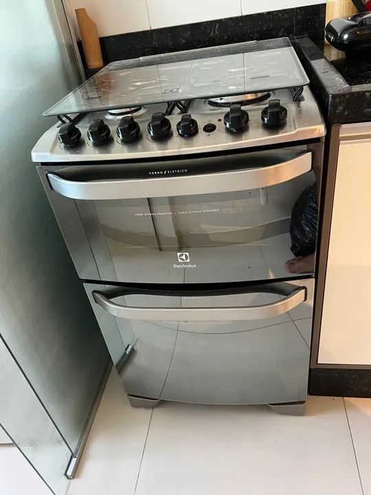 Fogão Elétrico Electrolux 4 Bocas com Forno - Foto 5