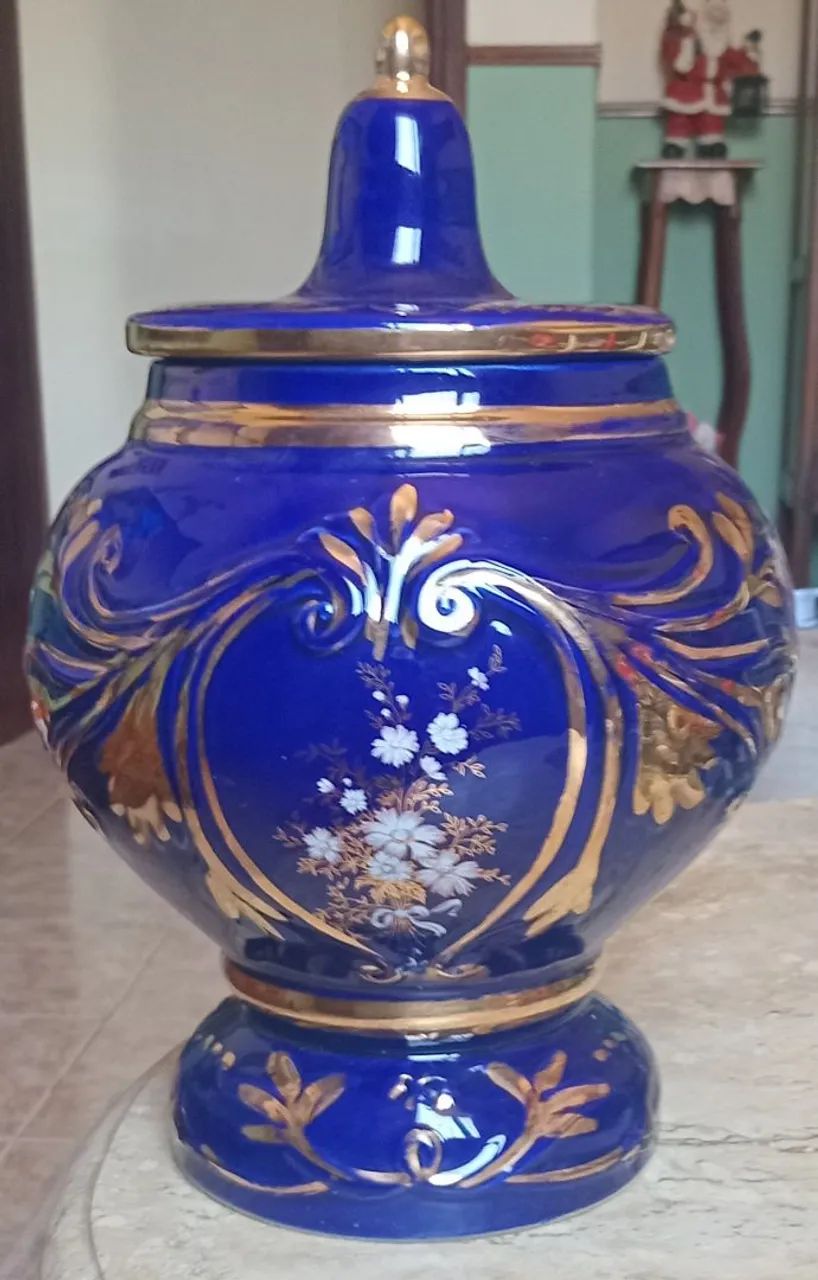 Potiche de porcelana 