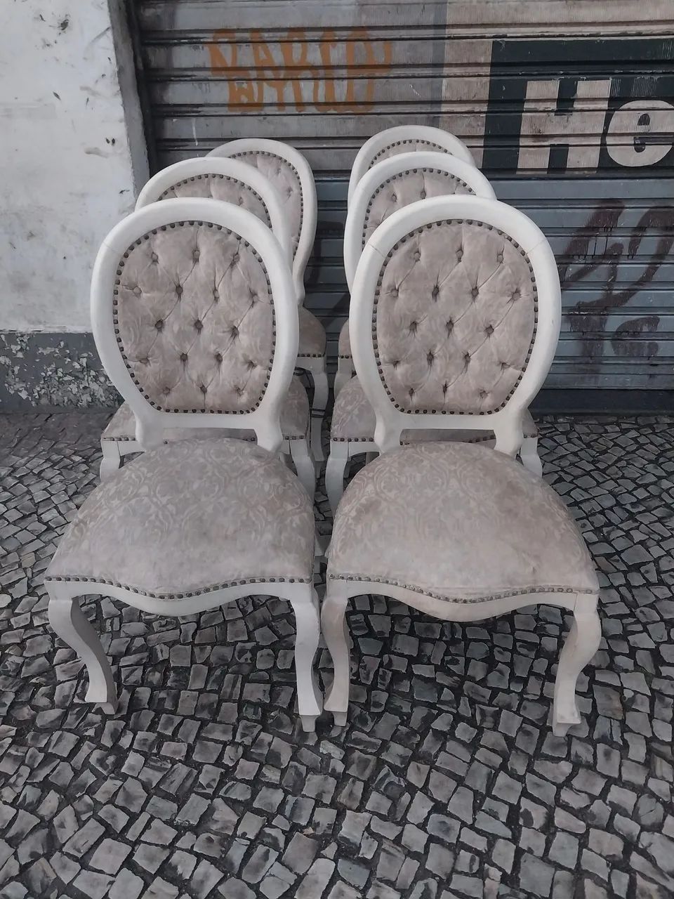 6 POLTRONAS MEDALHÃO  - Foto 4