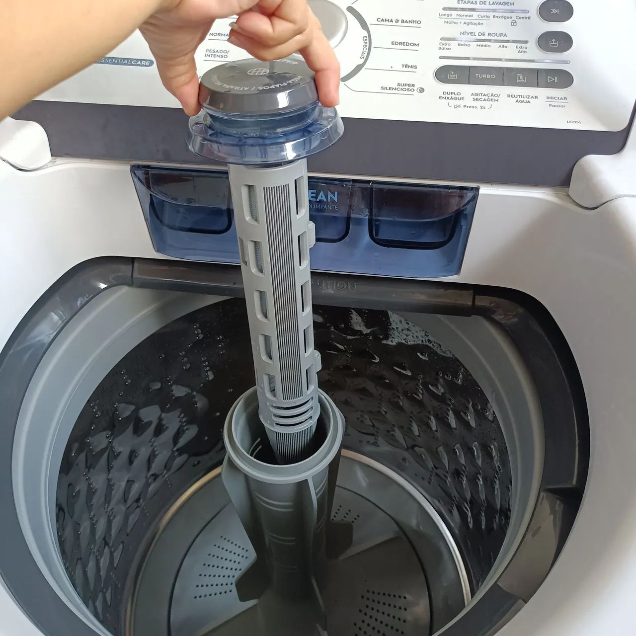 Máquina de lavar 14kl Eletrolux  toda digital nova - Foto 3