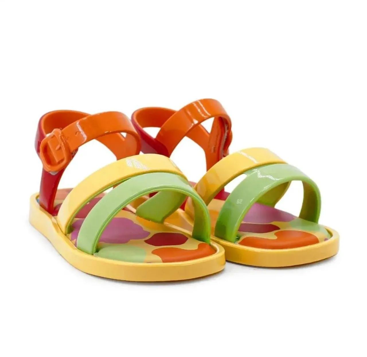 sandália mini melissa  colorland, seminova<br><br>tamanho - Foto 4