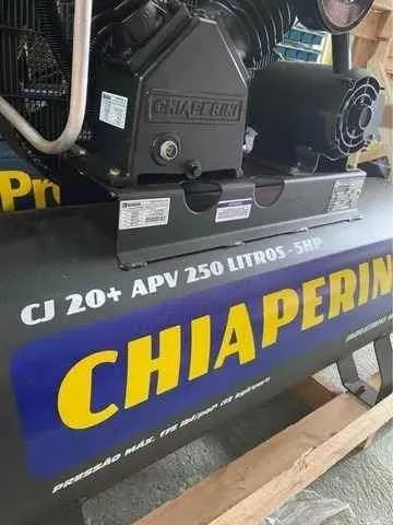 Compressor de Ar 250L Industrial 5HP 175 Libras  - Chiaperini (Novo) - Foto 2