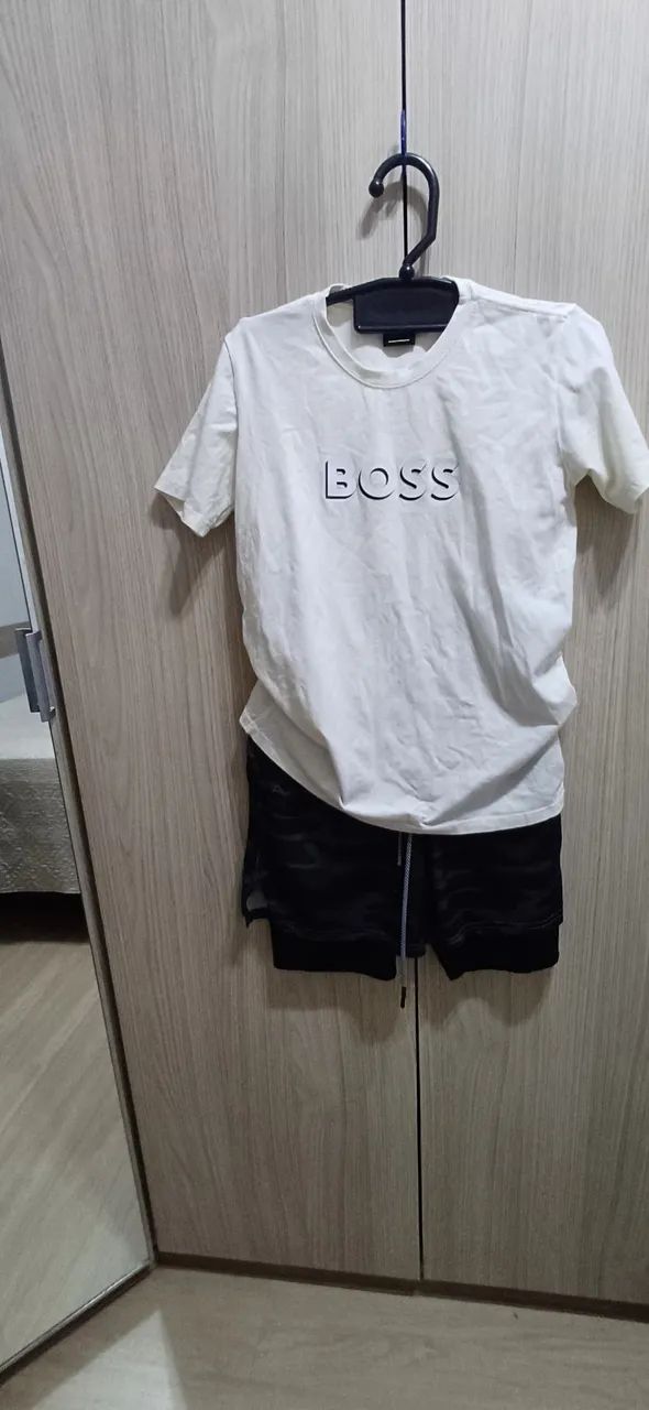 Conjunto BOSS: Camiseta e Shorts - Foto 2