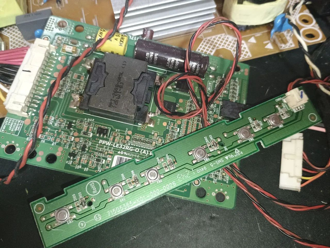 Placa fonte tv Philips 32pf3507d/78 com driver - Foto 2