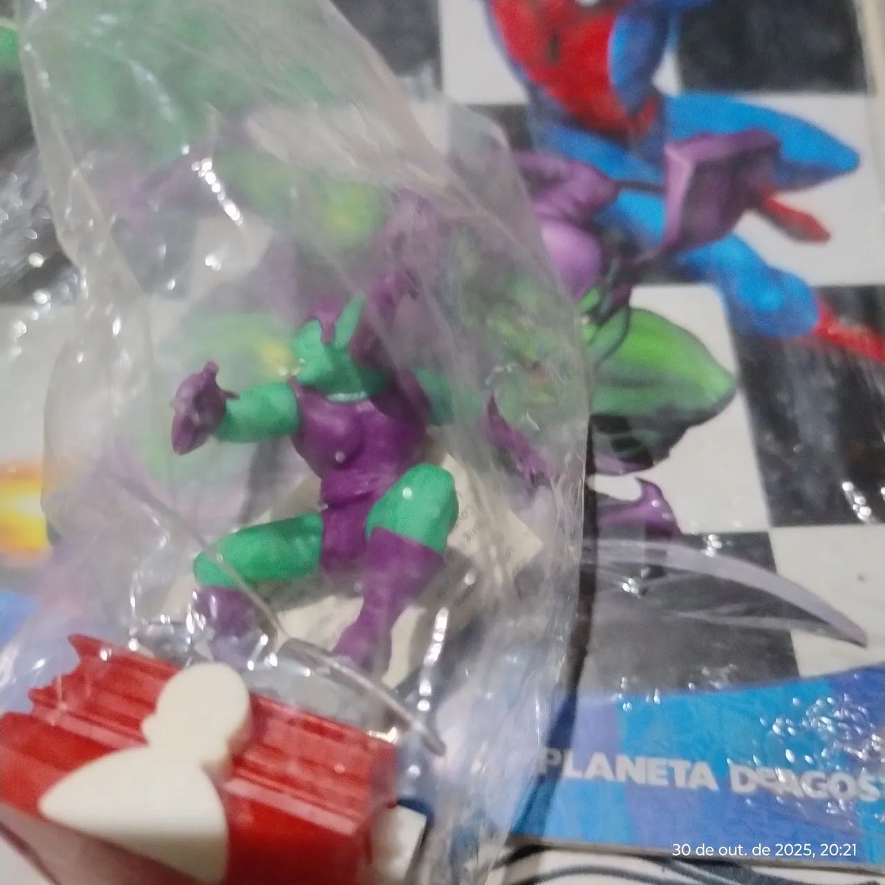 Coleção Eaglemoss Xadrez Marvel antigo. Duende Verde - Foto 2