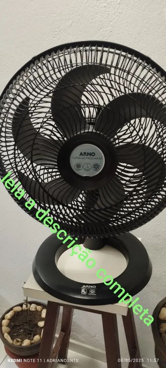 Ventilador d coluna arno, leia a descrição completa. - Foto 4