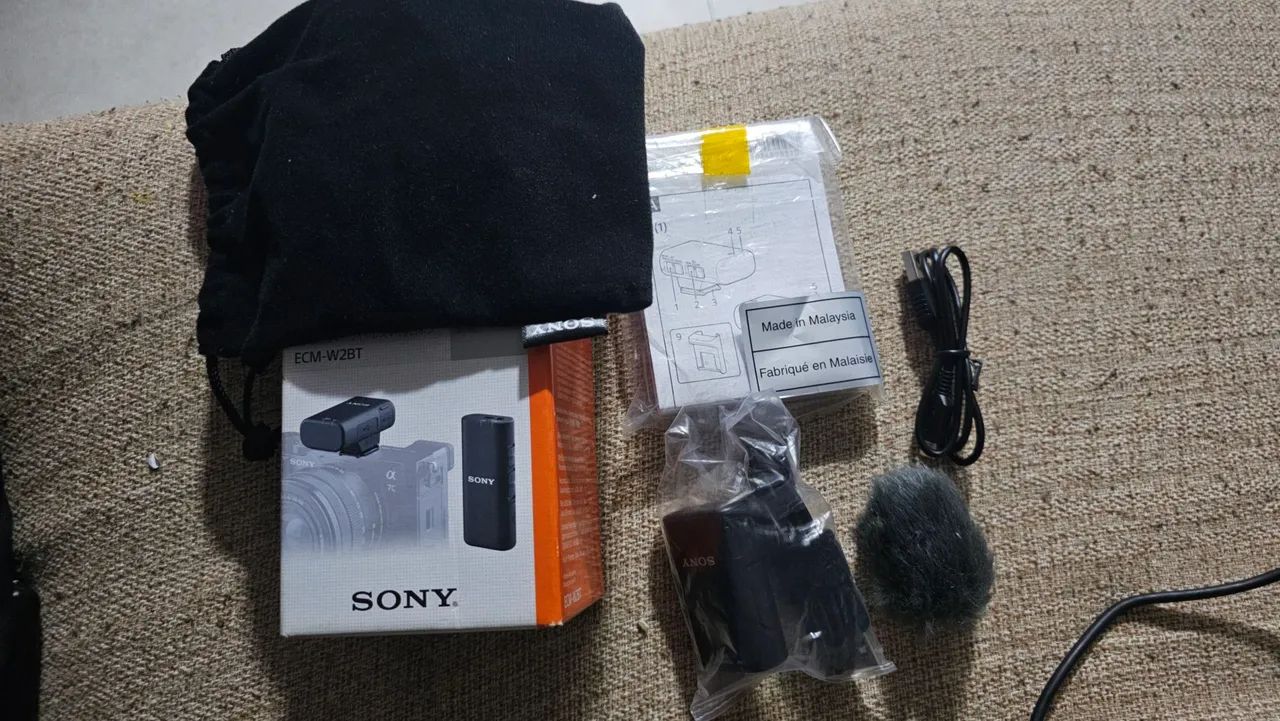 Microfone Sony ECM-W2bt para Câmera - Foto 4