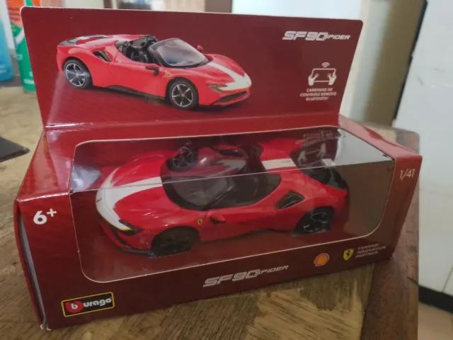 miniatura Ferrari da coleção Shell Vpower - Foto 2