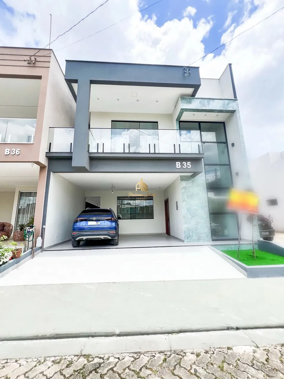 Condomínio Quartzo Casa Moderna com 160m² e 4 Suítes