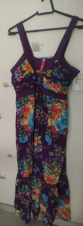 Vestido Floral Longo