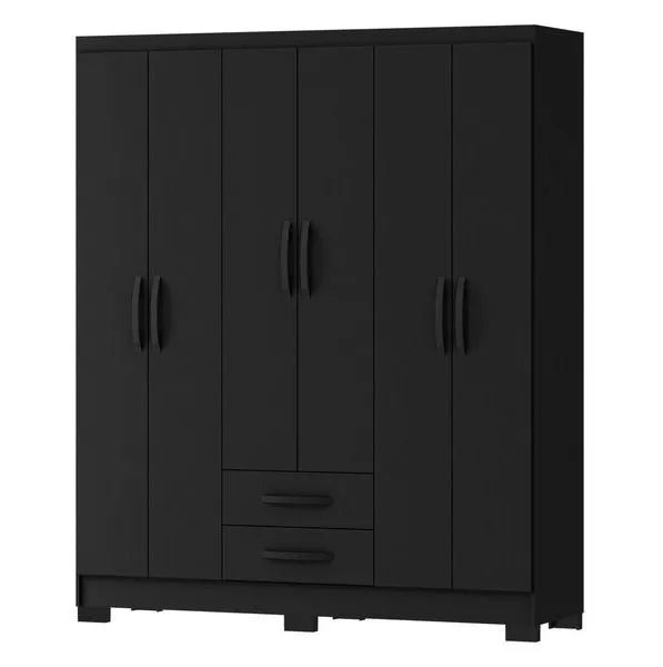 Guarda Roupa  6 Portas 2 Gavetas DIVIDIMOS EM ATÉ 10X SEM JUROS - Foto 2