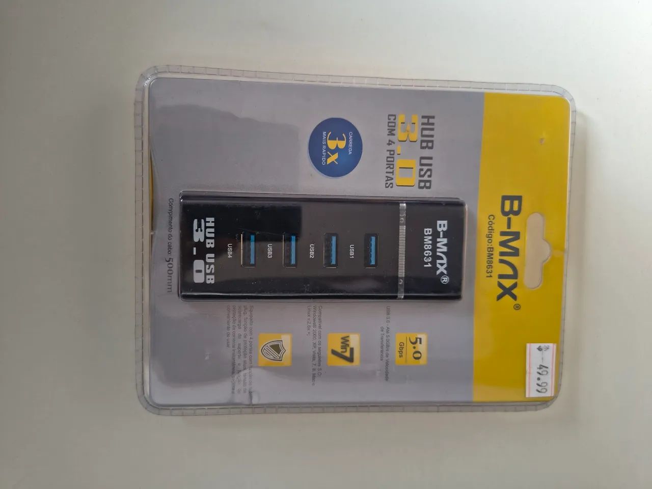 B-MAX BM8631 4-Port USB 3.0 Hub64169991575555122