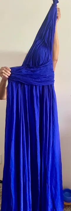 Vestido azul de festa - Foto 3