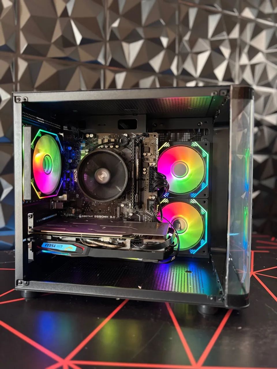 PC Gamer Ryzen 5 com GTX 1660super RGB - Foto 3