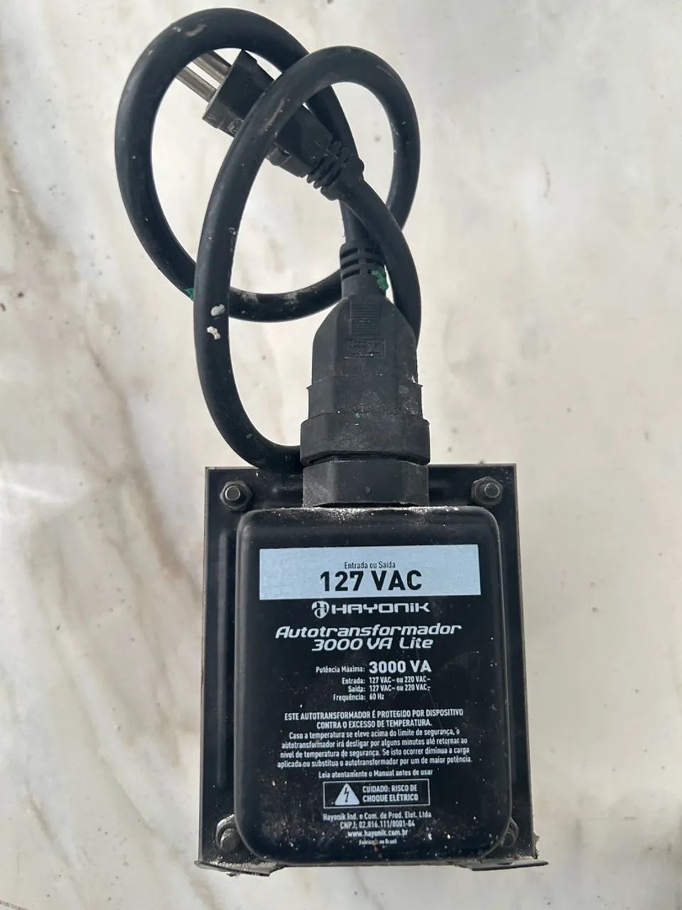 Autotransformador 3000 VA Hayonik 220V - Foto 2