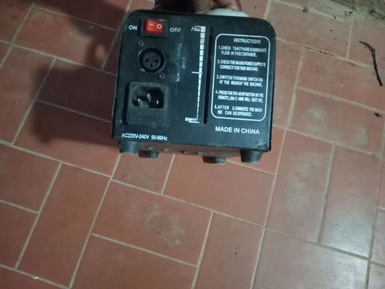 Maquina de fumaça 