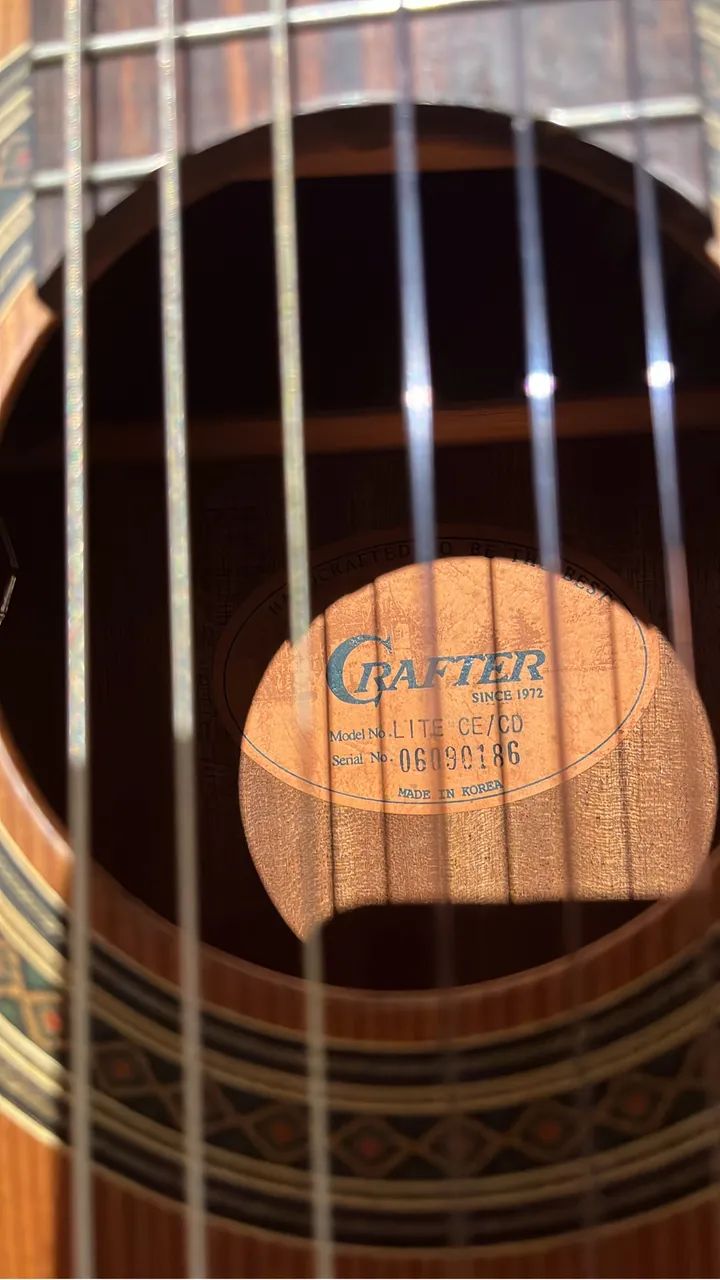 Violão Crafter lite ce/cd nylon - Foto 3