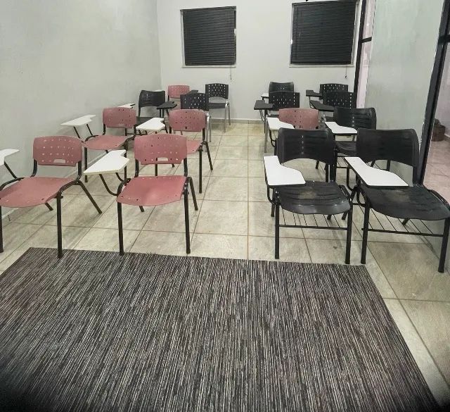 Kit 16 cadeiras universitárias 