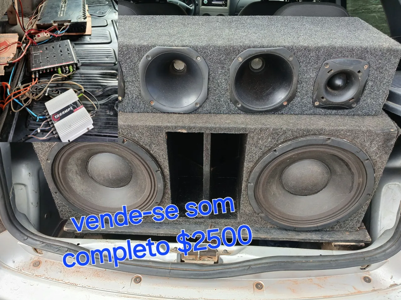 Som Automotivo Completo - R$2500