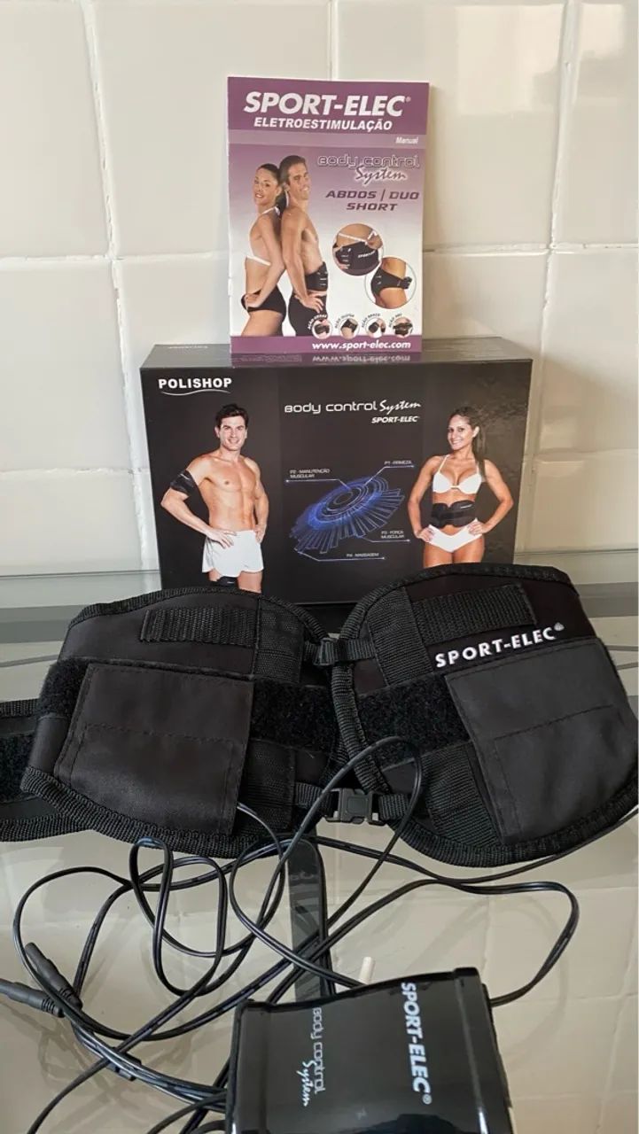 Cinto Abdominal Elétrico Sport-Elec - Foto 3