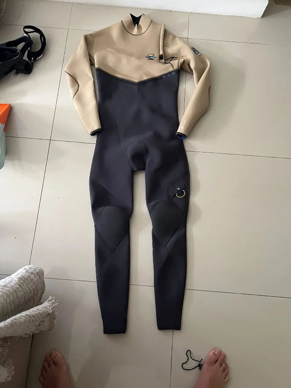 Long John Rip Curl 3.2 roupa de borracha pra surf  Wetsuitt - Foto 3