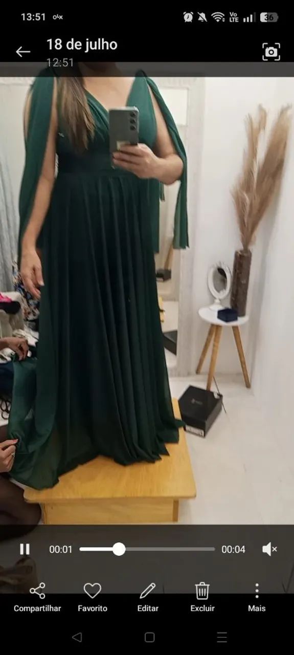 Vestido longo para festa. - Foto 5