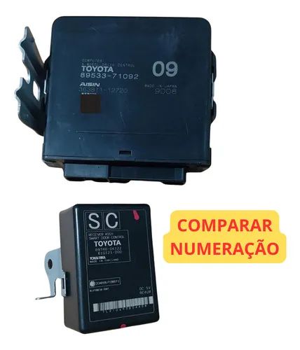 Kit Módulo Injeção Toyota Sw4 2.8 2018 2019 2020 89661-f0820 - Foto 4