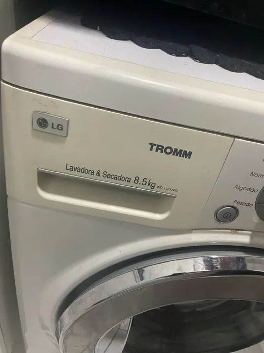 Lava e seca 8,5 kg LG com defeito