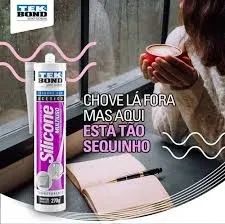 Adesivo silicone multiuso 270g Tekbond