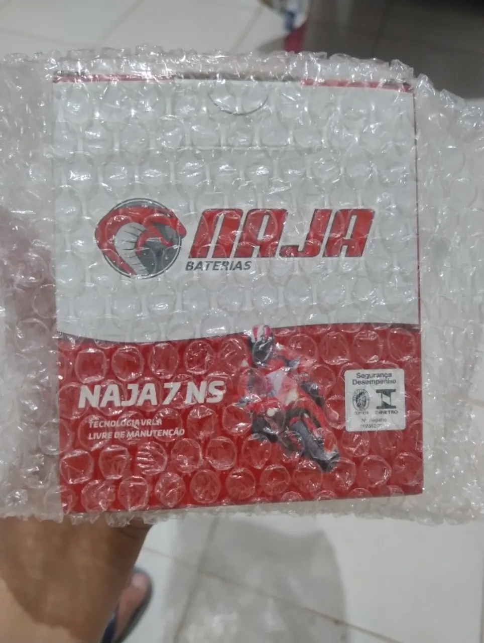 Bateria de moto produto novo