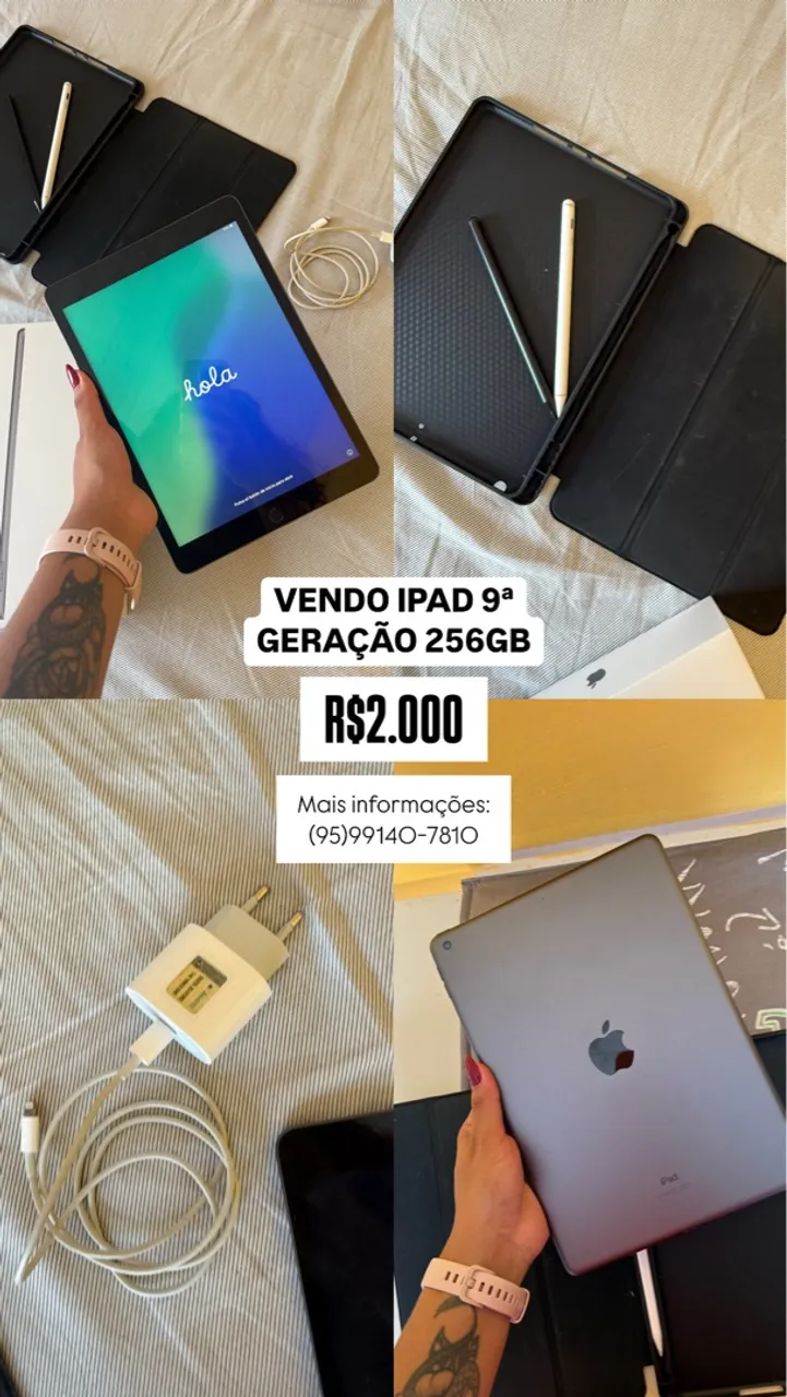 VENDO IPAD 9ª GERAÇÃO 