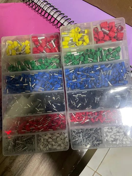Conectores Elétricos para Fiação - Kit Completo