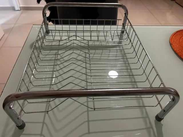 Escorredor de Pratos em inox - Super novo - Foto 3