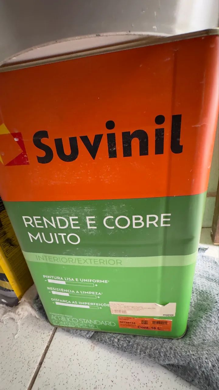  Vendo Tinta Suvinil  fosco- Papel Picado  - Foto 3