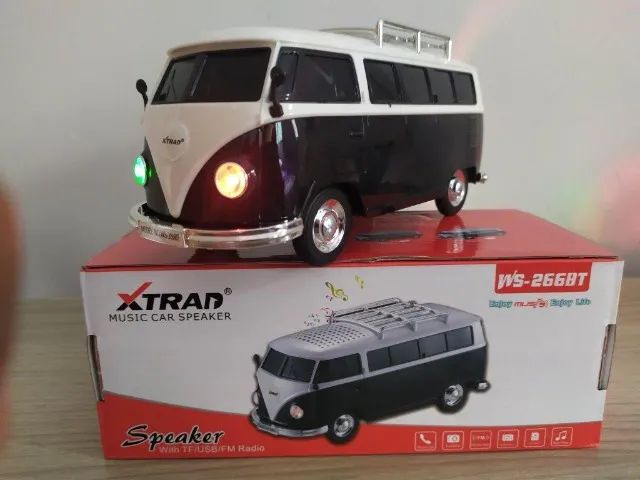 Caixinha Som Bluetooth No Formato de Kombi - Foto 2
