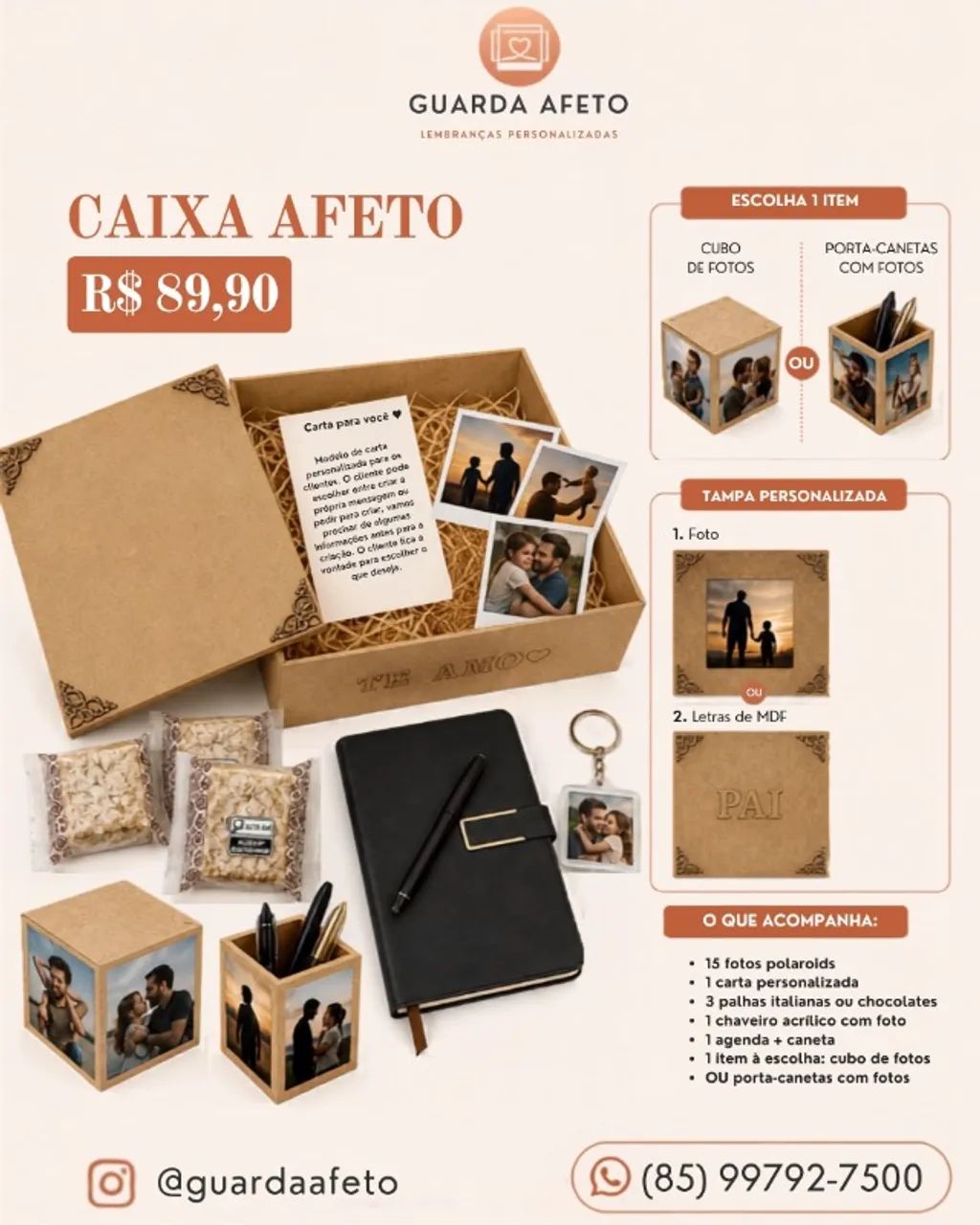 Caixa Personalizada para Presente | Últimas Unidades - Foto 3