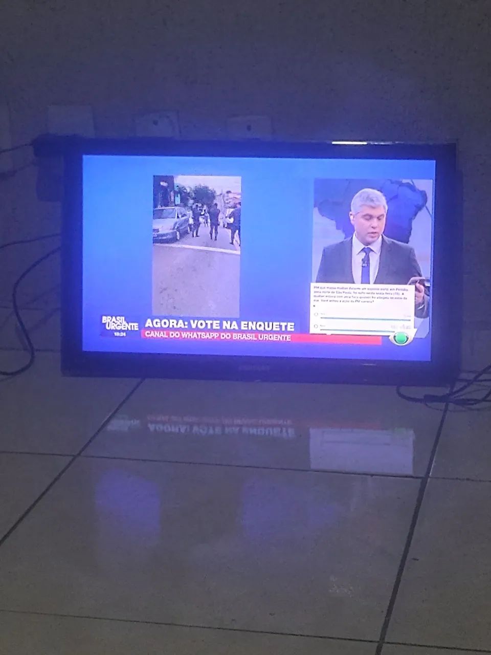 Tv funcionando perfeitamente 