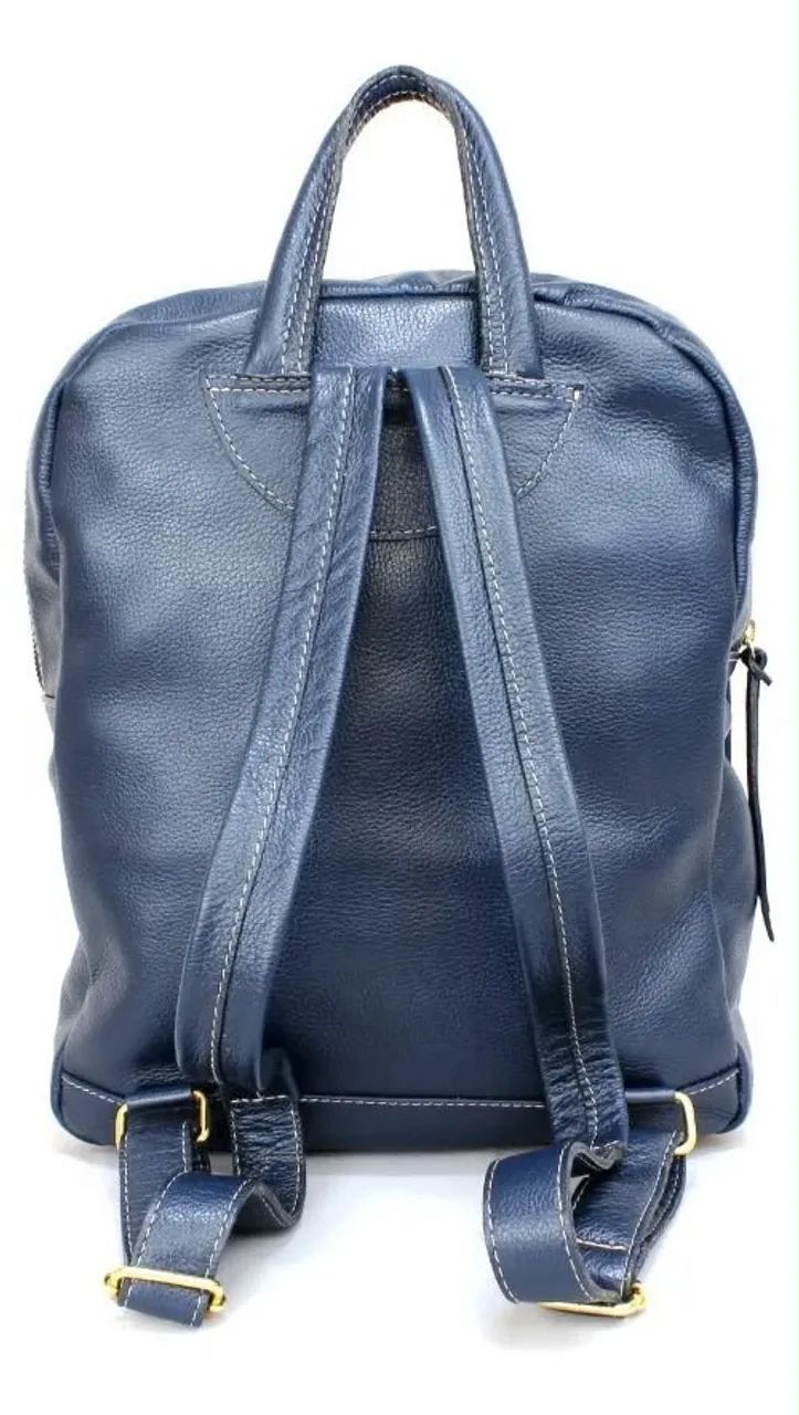 Mochila de couro legitimo  - Foto 3