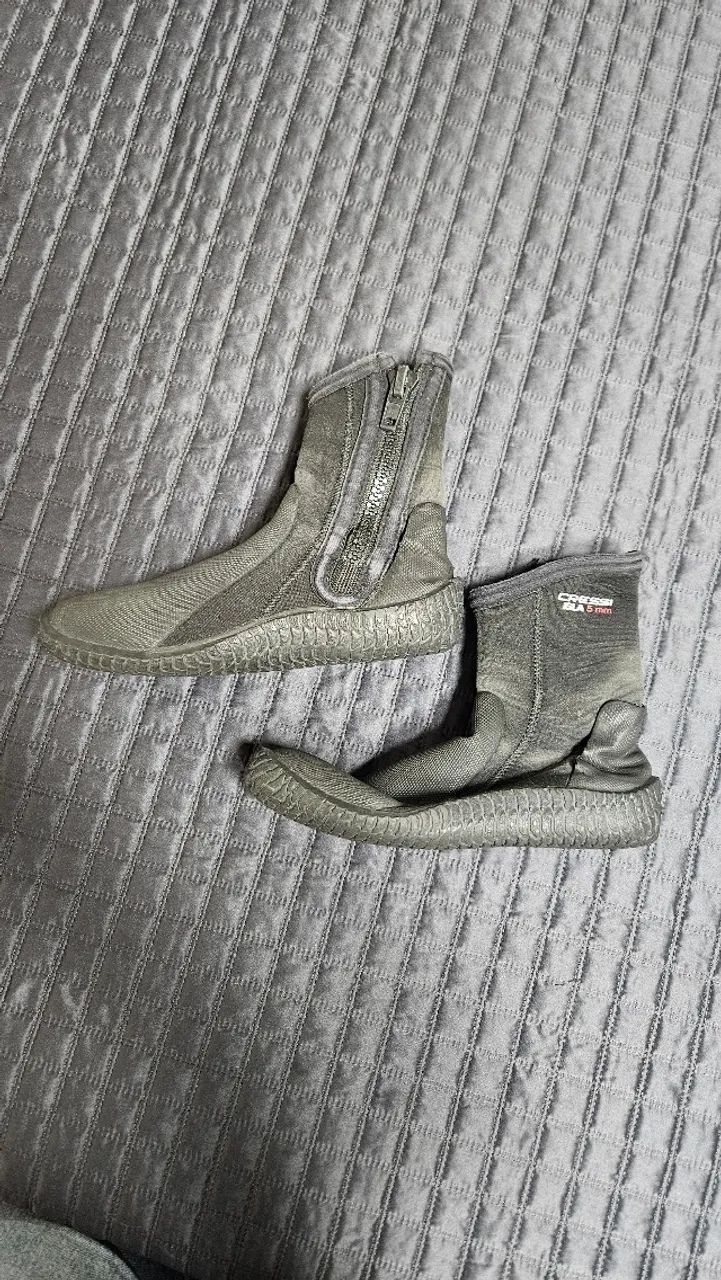 Bota de Neoprene para Mergulho Scubapro com Zíper - Tamanho XS (35-37) - Foto 3