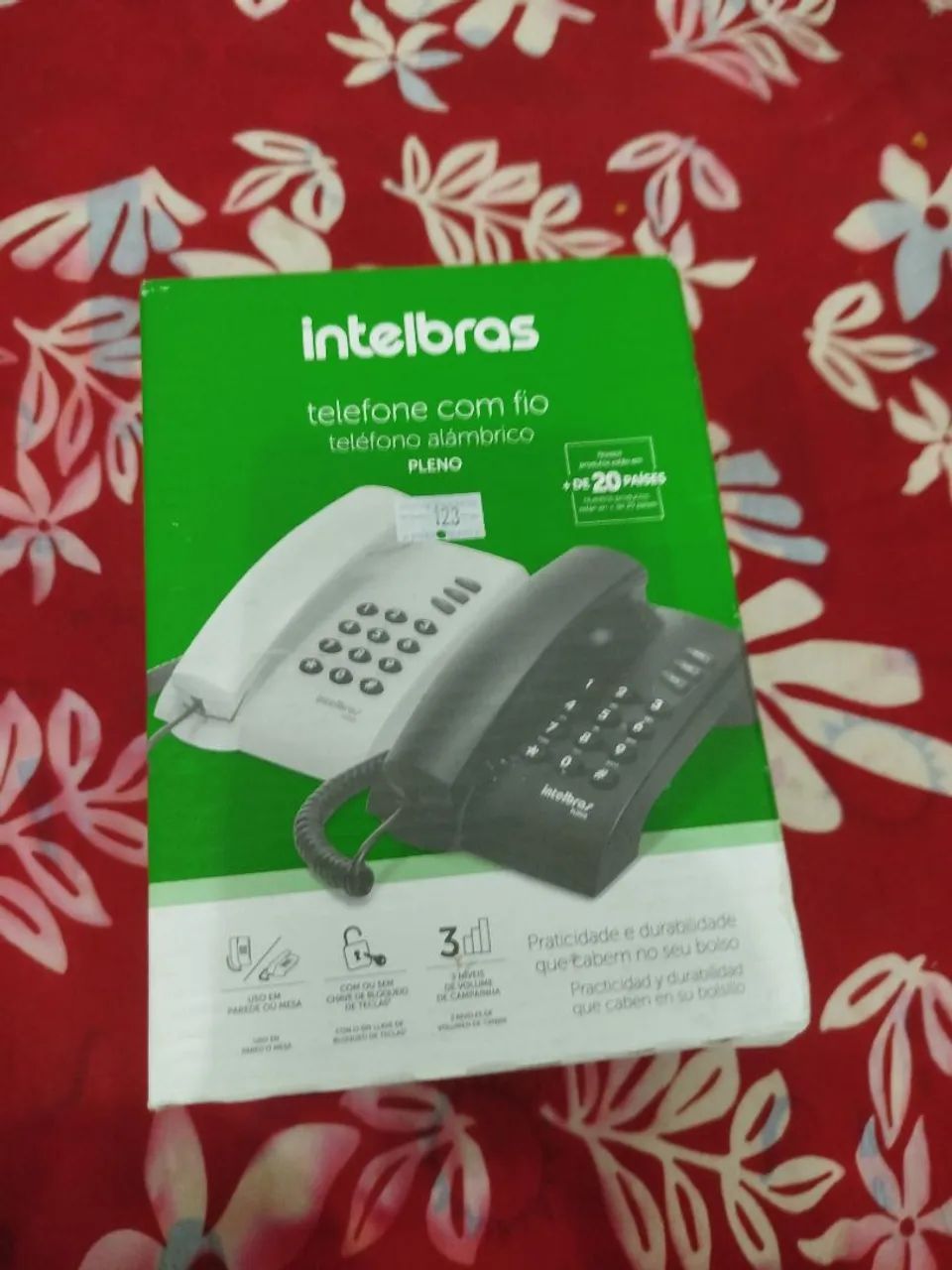 Telefone com fio Intelbras pleno